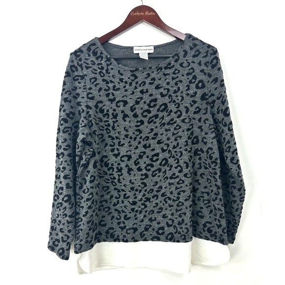 Lot of 10 Womens Shirts Mixed Brand Tank Sweater Open Cardigan Chambray L 1139Rk - Picture 10 of 12